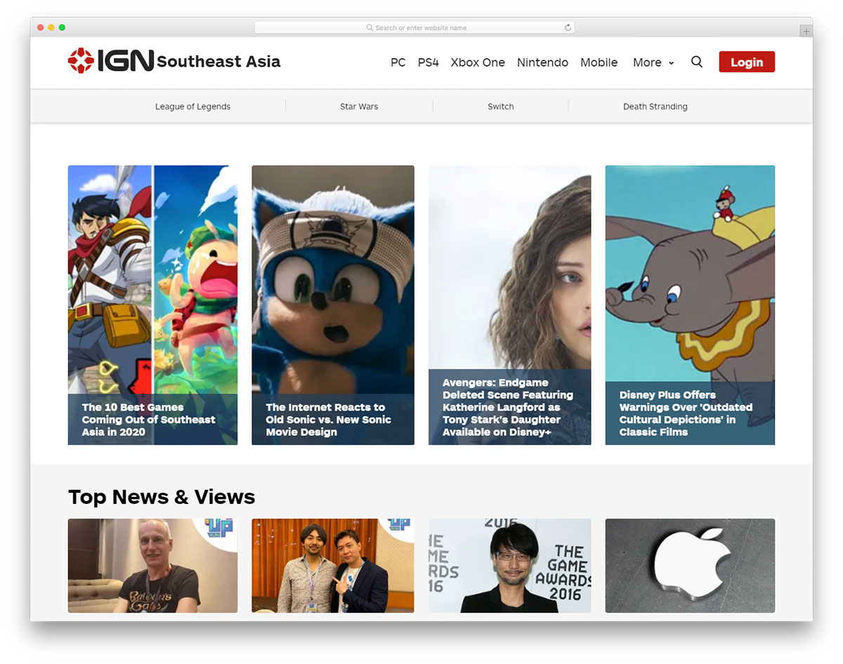 best gaming websites