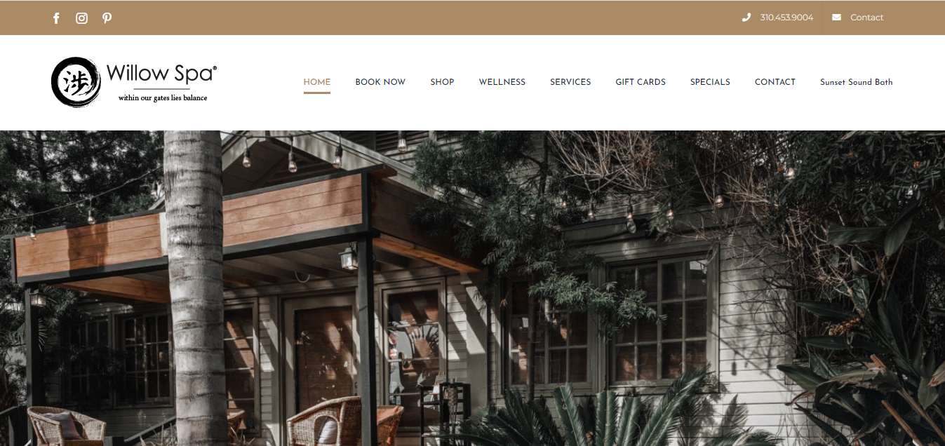 spa website