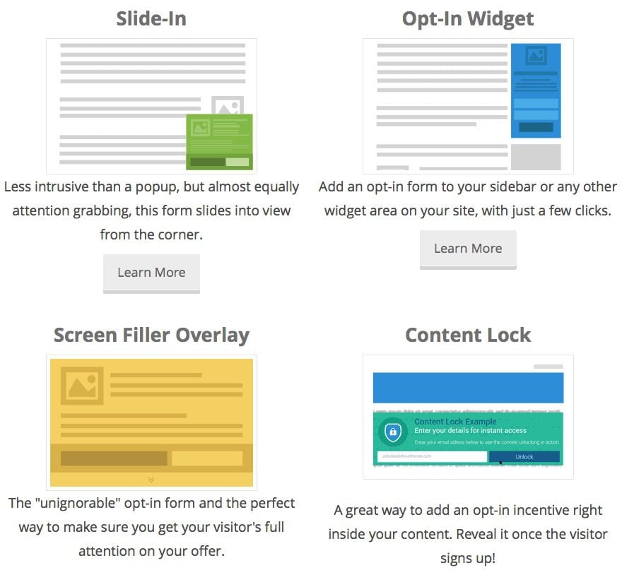 Content Upgrade Widget