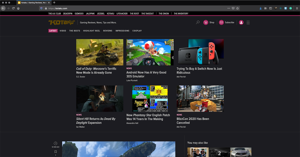 best gaming websites