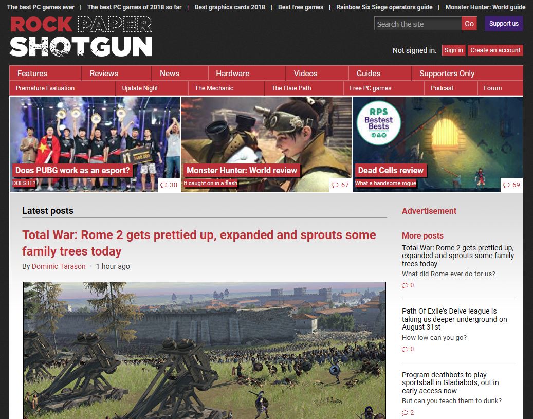 best gaming websites