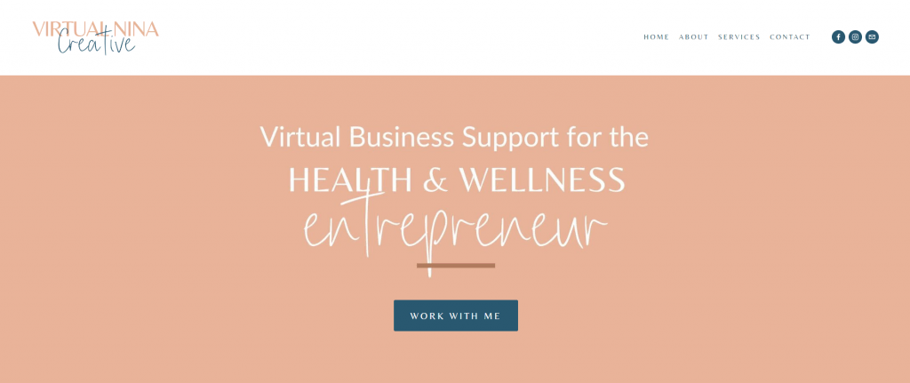 virtual assistant websites examples