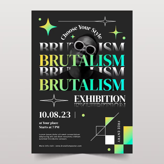 brutalist graphic designac