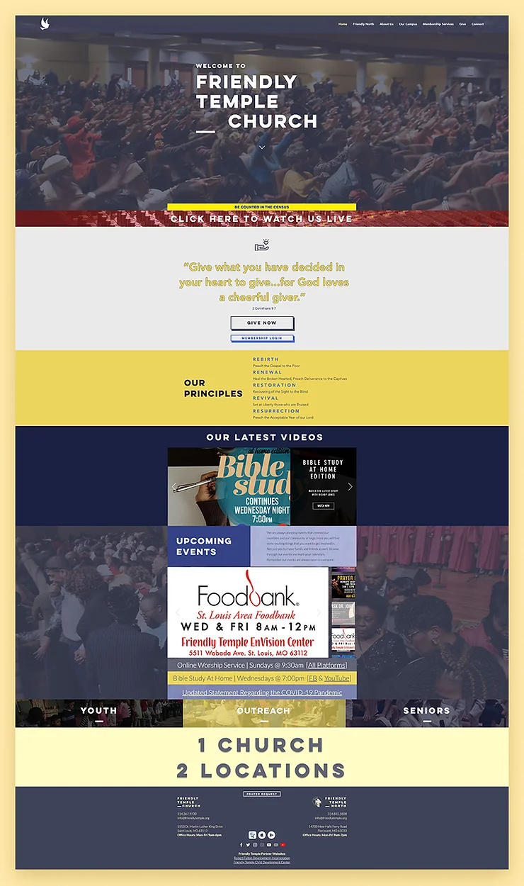 best church websites