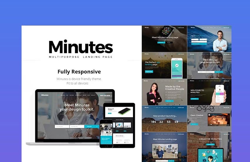 product landing page