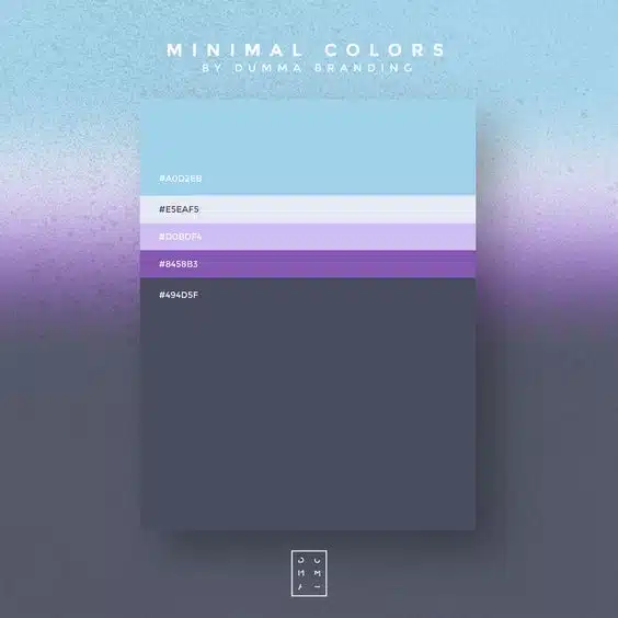 aesthetic color codes