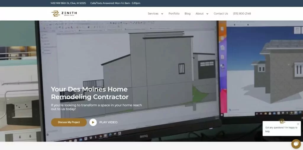 roofing web design
