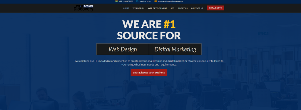 Webdesign Discovery